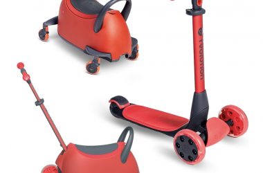 Yvolution 5-in-1 Convertible Scooter with Light-Up Wheels Just $68.99 (Reg. $150)!